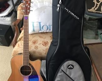 $300 Yamaha FGX730SCA Guitar with gig bag