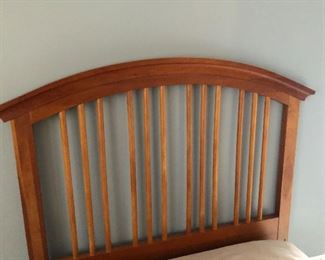 Cherry twin headboard