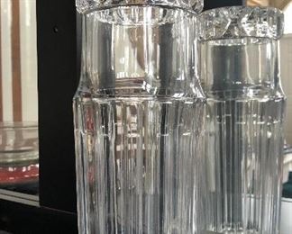 Tiffany & Co. crystal water glass/pitcher combo
