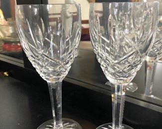 Waterford wine glasses (2)