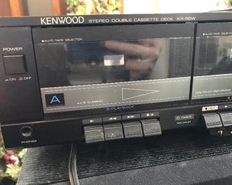 Kenwood double cassette deck