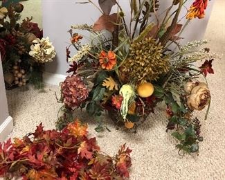 Seasonal floral decor
