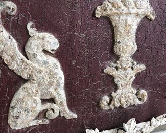 John Richards metal & wood wall art