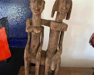 Dogon Sculpture - Wedding couple