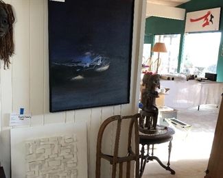 Contemporary painter who was born in 1949. Their work was featured in exhibitions at the Galerie Jean-Claude Bergeron. Julius Baltazar's work has been offered at auction multiple times.