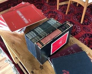 Feynmans Lectures on Physics, loads of 1st editions Somerset Maugham, Also The Cat in the Hat 1st edition