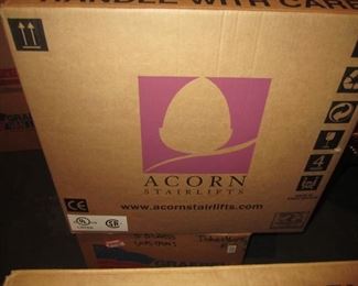 ACORN STAIRLIFT  NEW IN BOX PAID $8000.00
