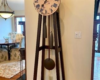 Howard Miller 6’8” tall floor clock, model 610-937