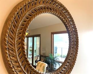 44” diameter mirror
