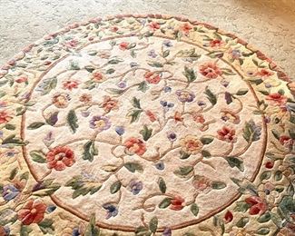 5’ round rug