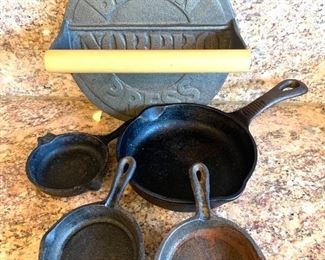 Cast iron skillets