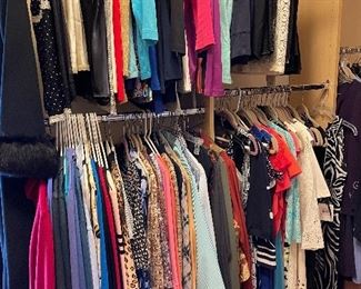A nice selection of ladies clothes (size med, 8)