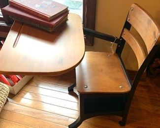 Old school desk