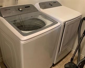 $875~ 2019 SAMSUNG WASHER AND ELECTRIC DRYER 