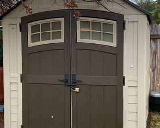 $450- Suncast shed 7’ x 7’ 