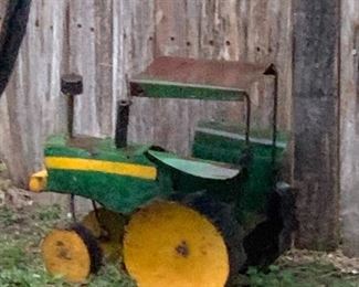 $38-Rustic  tractor 