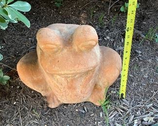 $48~TERRA-COTTA FROG