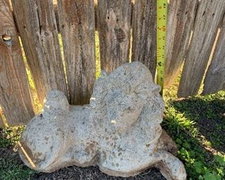 $58~ CONCRETE LION 