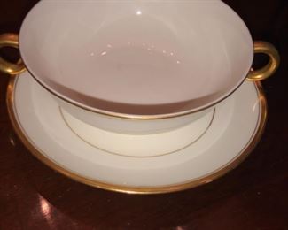 Theodore Havilland china, made in America. Pattern is Oxford. Service for 12 