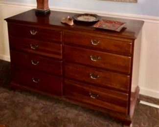 cherry dresser, matches bed and mirror 