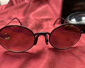 Lot 5030. $100.00  Vintage Porsche Design Studio Sunglasses by Carrera #5658-90  Black Frames and Dark Lenses.  Includes original case and outer box.  Very Rare from 1980's and Made in Austria.  