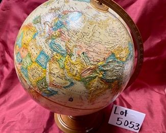 Lot 5053. $65.00. Vintage Replogle 12" globe World Classic series. Wood Base.  New Old Stock...Quantity Available 3.