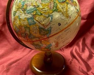 Lot 5056. $40.00. New Old Stock Vintage Replogle 9" diameter Globe World Classic Series.