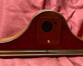 Lot 5059.   $40.00. Howard Miller Westminster Mantle Clock 13.5" L x 3" D  x  6" H.   Model: 613-3226. Battery -operated. Quantity Available 0 still available.