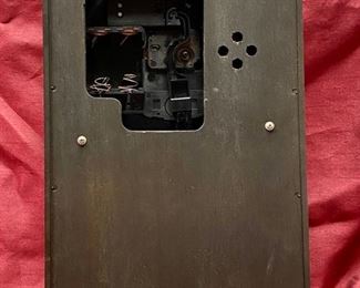 Lot 5067. $50.00.  Mid Century Seiko Quartz Strike Clock (Battery). Ref- QPL101B Cal. 12301 Japan.	10" W x 3.5" D  x 16.5" H.   Another MCM Fave and Very Rare! New Old Stock