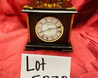 Lot 5070. $65.00. KB Quartz Clock in a box with Millimeter Millibar,  Made in Germany	6.5" W  x  6.5" D x 6" H. Another Great looking Clock!