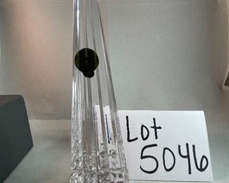 Lot 5046. $60.00  Waterford Crystal Monument, vintage great accent piece or paperweight, made in Ireland. MSRP: $100.00
