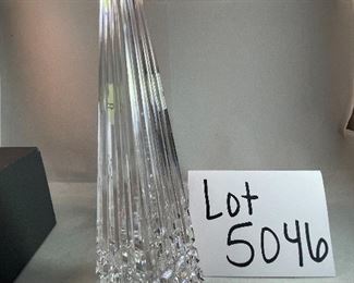 Lot 5046. $60.00  Waterford Crystal Monument, vintage great accent piece or paperweight, made in Ireland. MSRP: $100.00