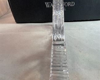 Lot 5047. $30.00  Waterford Tennis Racket, Paperweight or nice accent piece. Made in Ireland. 7"long x 3"wide, $98.00 MSRP