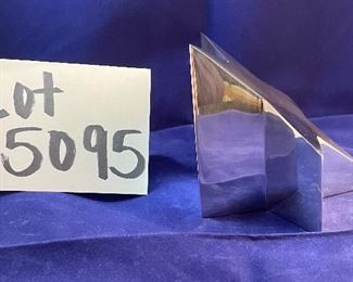 Lot 5095. $24.00. Nambé Star Column Paperweight 3.5"t.  Nambé (style 6913), this same paperweight is available at Needless Markup, oops I mean Neiman Marcus for $85!  	3.5". If this looks familiar, we did sell some of the Nambé pieces at one of our prior sales!  