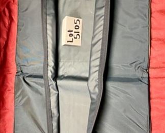 Lot 5105 $40.00 Hartmann Luggage Navy Pack Nylon, Carry On Suit or Dress Bag.  New with Tag Retails for $95.00  21.5"w x 21"H