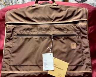 Lot 5106. $40.00 Hartmann Luggage Cocoa Pack Nylon, Carry On Suit or Dress Bag.  New with Tag Retails for $95.00  21.5" W x 21"H