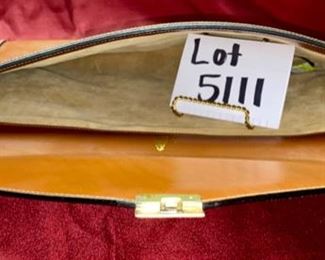 Lot 5111.$150.00   Vintage Mark Cross Tan Leather Envelope Portfolio. Made in Italy  16" W x 11" H x 1" D. Similar one sold on eBay Feb. 1st for $295 Best Offer Accepted.