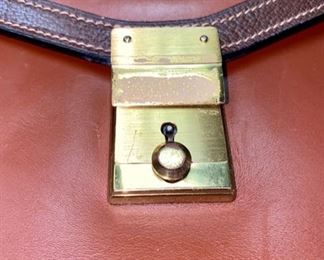 Lot 5111. $150.00   Vintage Mark Cross Tan Leather Envelope Portfolio. Made in Italy  16" W x 11" H x 1" D. Similar one sold on eBay Feb. 1st for $295 Best Offer Accepted.