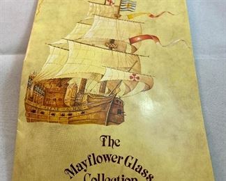 Lot 5122. $28.00. Mayflower Glass Sculptures Hot Air Balloon w/original box 9"h. Glass dome is hand-blown. Made in Britain.   Check out the guy in the glass basket