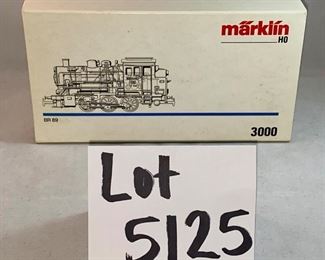 Lot 5125. $30.00  Brand New Marklin Locomotive HO BR 89 3000 (Made in Germany, #10057831)  With Original Box.  
