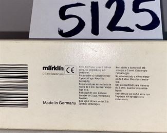 Lot 5125. $30.00  Brand New Marklin Locomotive HO BR 89 3000 (Made in Germany, #10057831)  With Original Box.  
