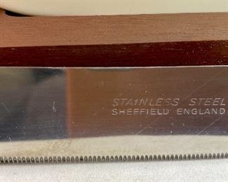 Lot 5150. $40.00 Awesome Lenox Package 1. Lenox Cake Plate (11.75" diameter) with a few signs of use (including plate stand), Lenox Masterpiece Flower Bowl Hand Decorated in 24k Gold (6" diameter x 3.5" H), Lenox Flower Vase 6.5" H x 4.25" W. and a Sheffield Pearlized handle stainless cake knife