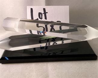 Lot 5188. $75.00. Pair of Reidel Crystal Pencils. They each have the vintage Reidel logo on the end. Made in Austria Lead Crystal	8"w x 1"L