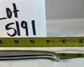 Lot 5191. $60.00. 6 Midcentury Gerber Legendary Blades Steak Knives. Includes a wooden presentation/storage box. Have Gerber - MIMING under the handle. The blade is roughly 3.25"l