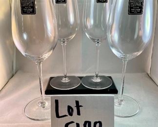 Lot 5198B. $72.00. Set of 4 Reidel White Wine Glasses, no box. 