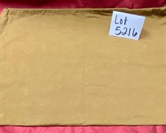 Lot 5216. $18.00. Brown Gucci Storage/Dust Bag	24"w x 17"t. Just the bag. We haven't found any Gucci, yet. 