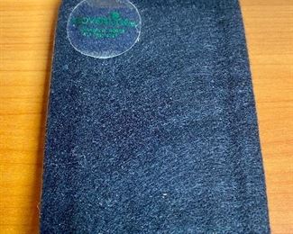 Lot 5236.$32.00.  Credit Suisse 500g Gold 999.9 Replica (5"l x 3"w) Paired with a crystal globe on base (10"l x 4"w x 3"dia)