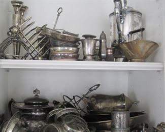 Sterling and Silver Plate.