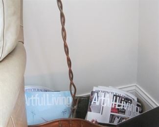 Copper Magazine Rack or catch all.