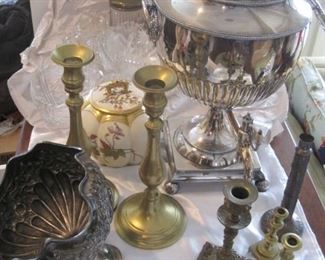 Samovar. Brilliant Cut Glass.